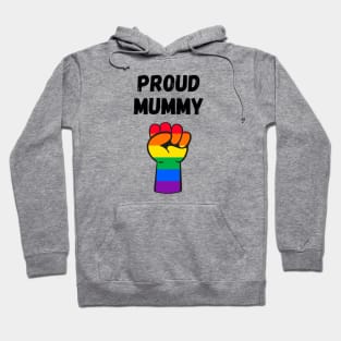 Proud Mummy Rainbow Pride T Shirt Design Hoodie